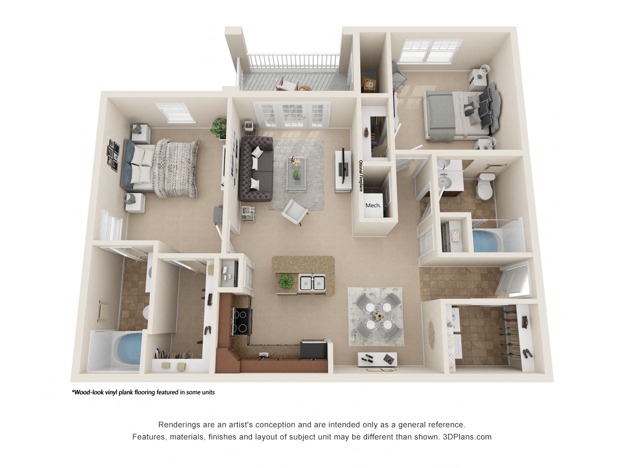 200 Reserve Blvd. 1-3 Beds Apartment for Rent - Photo Gallery 35